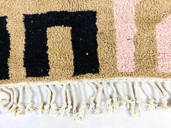 Modern Abstract Geometric Wool Area Rug
